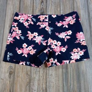 Loft Floral Flower Pattern Hawaiian Women's Riviera Shorts